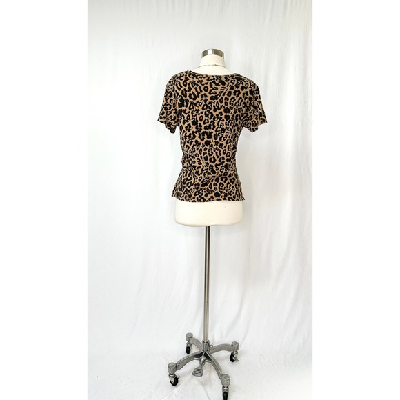 LnA Animal Print V-Neck Tee (S) - Picture 9 of 9